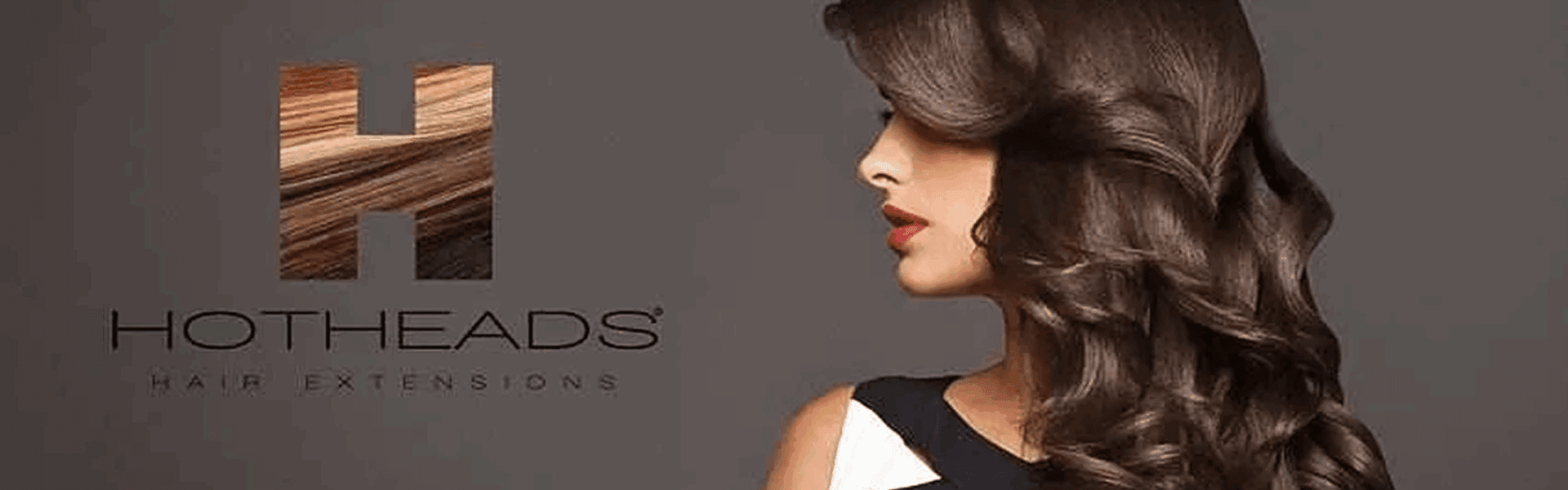 Stylish hair extensions advertisement design